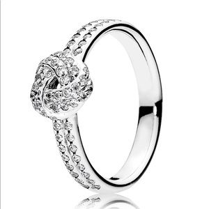 Pandora love knot ring